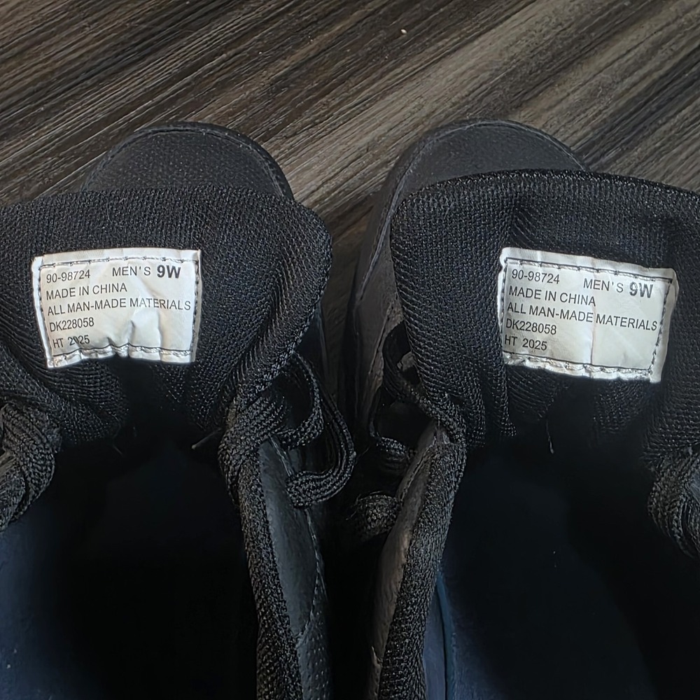 Dockers Men's Comfort Walking Work Shoes Black Lace Up Sneakers Size 9W 9 Wide - Picture 10 of 10